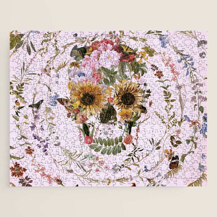 Circle Of Life Skullw Jigsaw Puzzle Gallery Image 1
