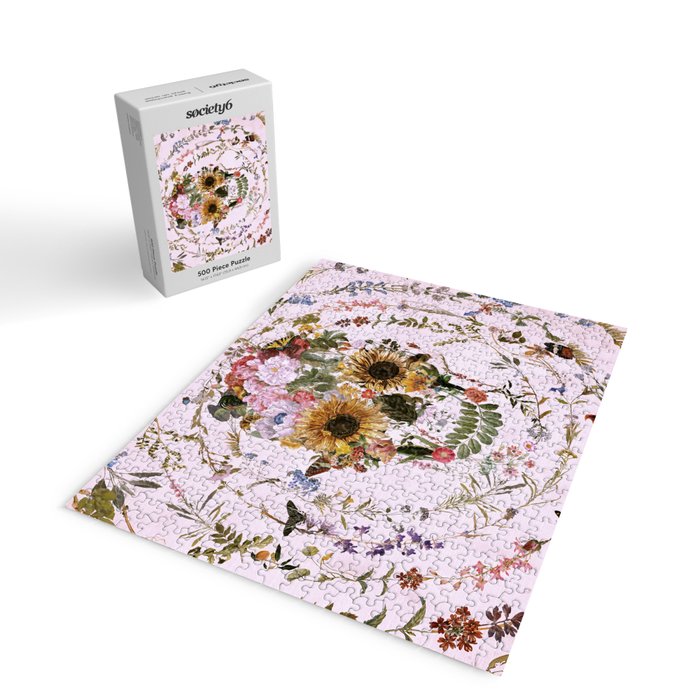 Circle Of Life Skullw Jigsaw Puzzle Gallery Image 2