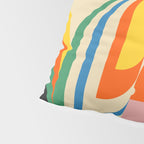 Colorful Flower Girl Pillow Sham Gallery Image 4
