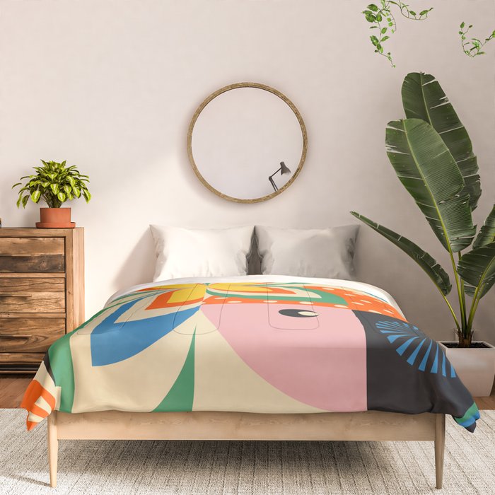 Colorful Flower Girl Comforter Gallery Image 3