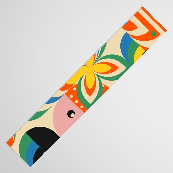 Colorful Flower Girl Table Runner Gallery Image 3
