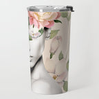 Floral beauty 6 Travel Mug Gallery Image 2