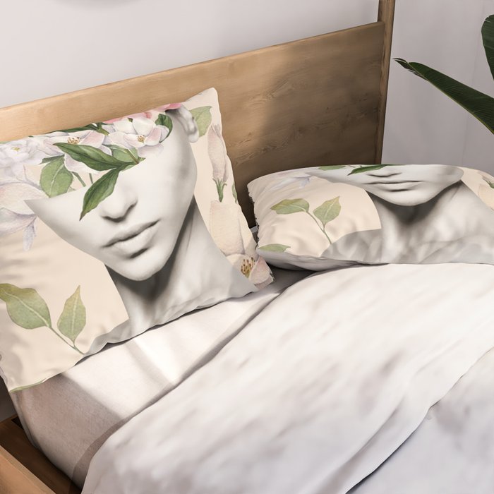 Floral beauty 6 Pillow Sham Gallery Image 2