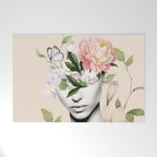 Floral beauty 6 Welcome Mat Gallery Image 1
