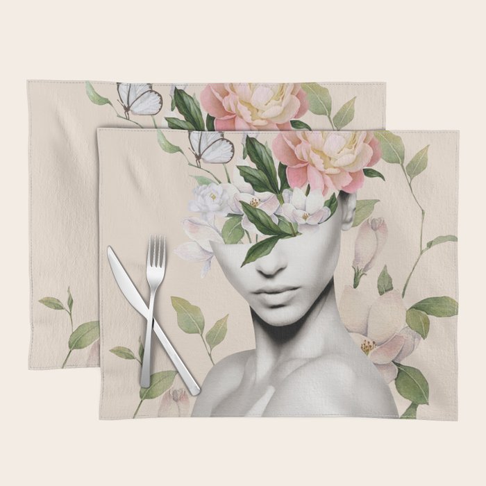 Floral beauty 6 Placemat Gallery Image 1