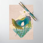 lotursflowers C : Minhwa-Korean traditional/folk art Wrapping Paper Gallery Image 1
