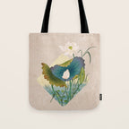 lotursflowers C : Minhwa-Korean traditional/folk art Tote Bag Gallery Image 1