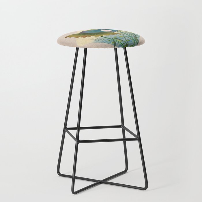 lotursflowers C : Minhwa-Korean traditional/folk art Stool Gallery Image 1