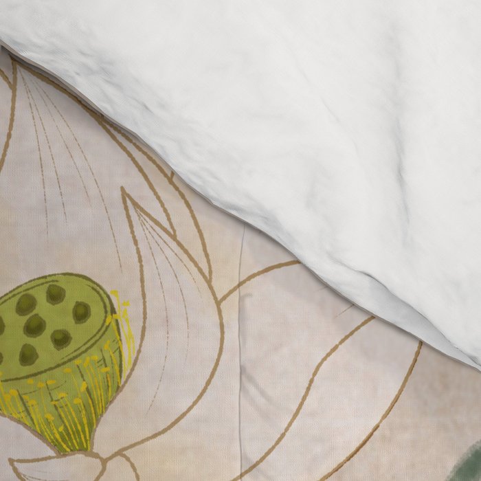 lotursflowers C : Minhwa-Korean traditional/folk art Comforter Gallery Image 4