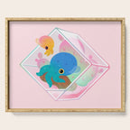 Ocean terrarium - Bobtail squids Serving Tray Gallery Image 1