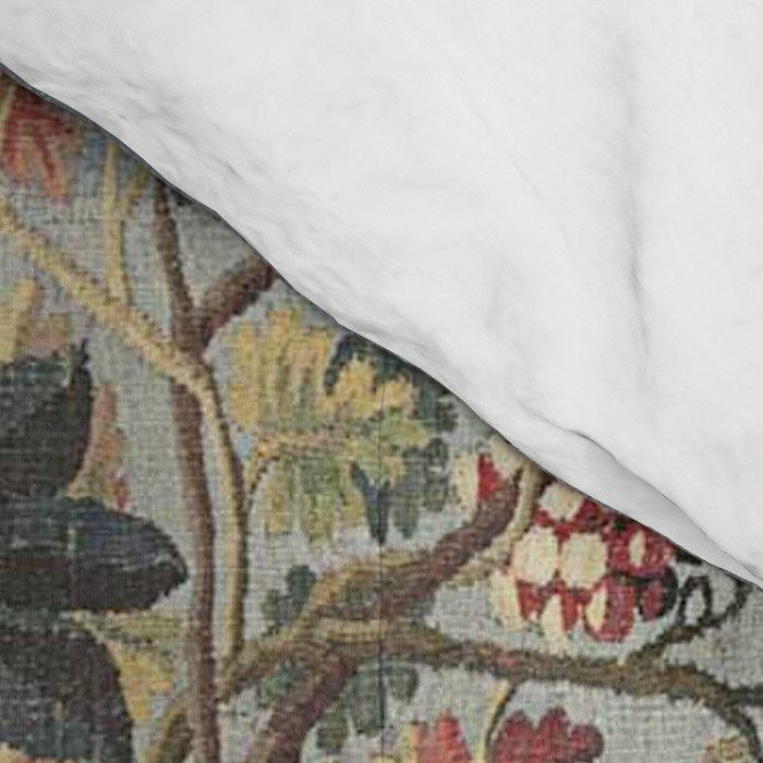Antique Aubusson French Verdure Tapestry Comforter Gallery Image 4