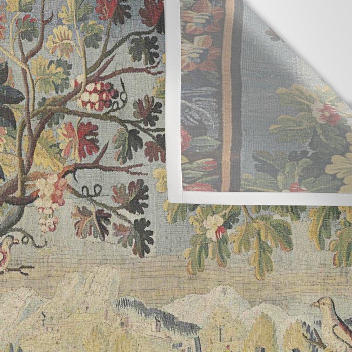 Antique Aubusson French Verdure Tapestry Wall Tapestry Gallery Image 3