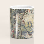 Antique Aubusson French Verdure Tapestry Coffee Mug Gallery Image 4