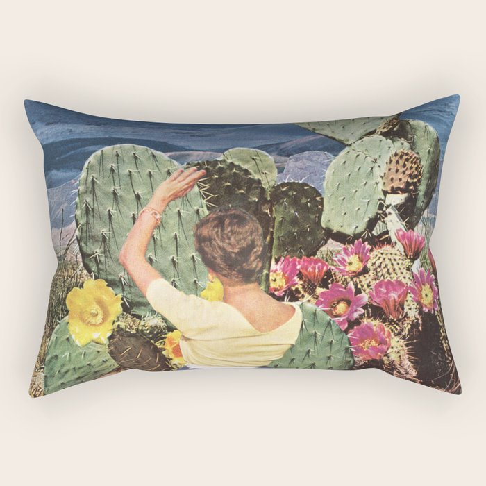 Curious Rectangular Pillow Gallery Image 1