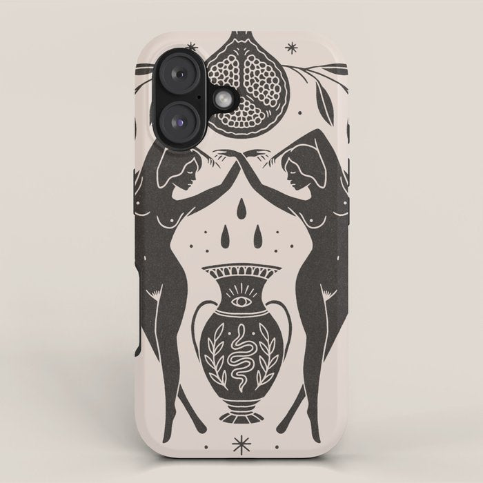Persephone - Black iPhone Case Gallery Image 1