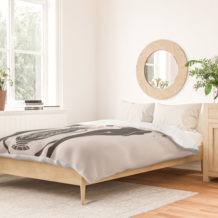 Persephone - Black Duvet Cover Gallery Image 2