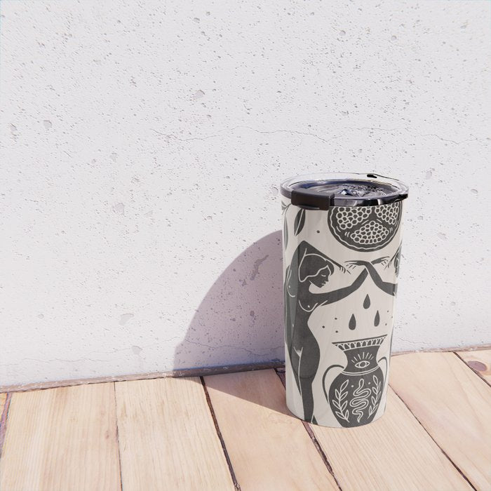Persephone - Black Travel Mug Gallery Image 4