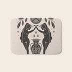 Persephone - Black Bath Mat Gallery Image 1