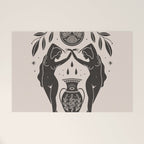 Persephone - Black Welcome Mat Gallery Image 1