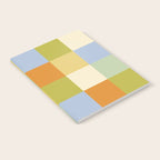 Bold Retro Checks Pattern - Large XXXVI Notebook Gallery Image 2