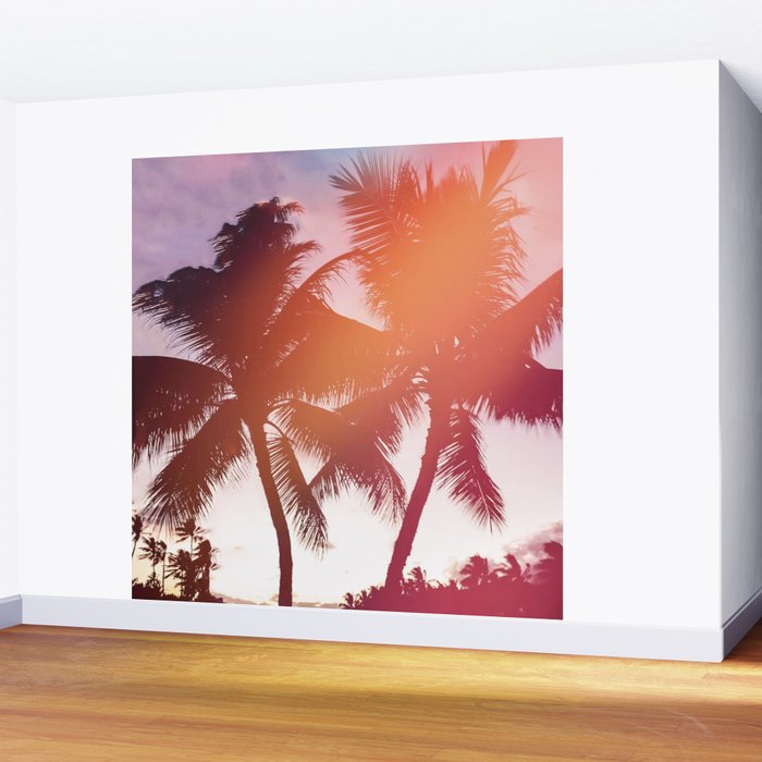 Aloha palms Wall Mural Gallery Image 2