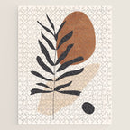 Abstract Art  Minimal Plant 12 Jigsaw Puzzle Gallery Image 1