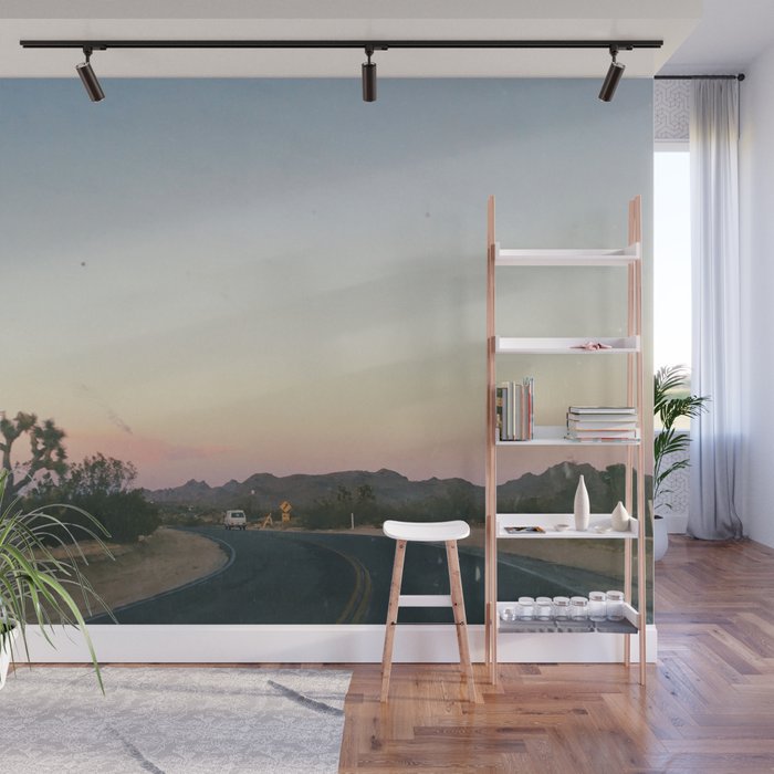 SUNSET ON THE ROAD XII Wall Mural Gallery Image 1