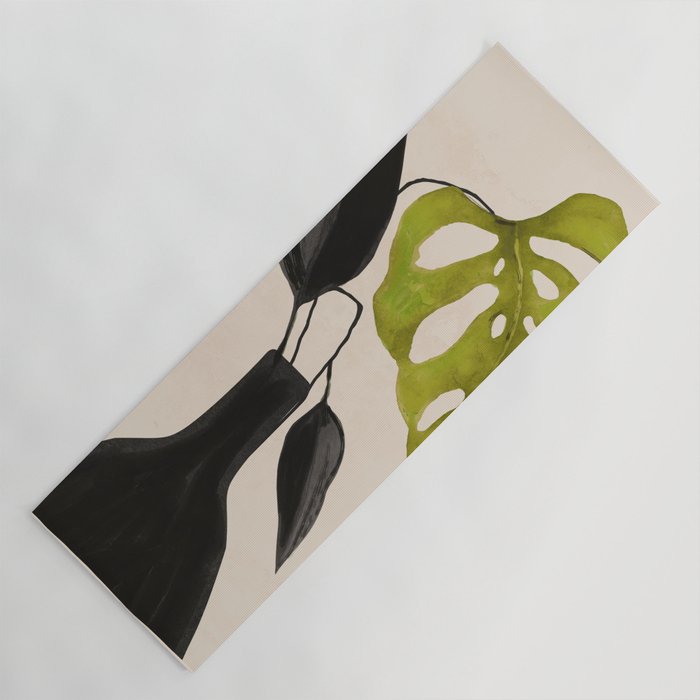 minimal plant 34 Yoga Mat Gallery Image 1
