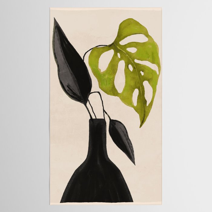 minimal plant 34 Tablecloth Gallery Image 2