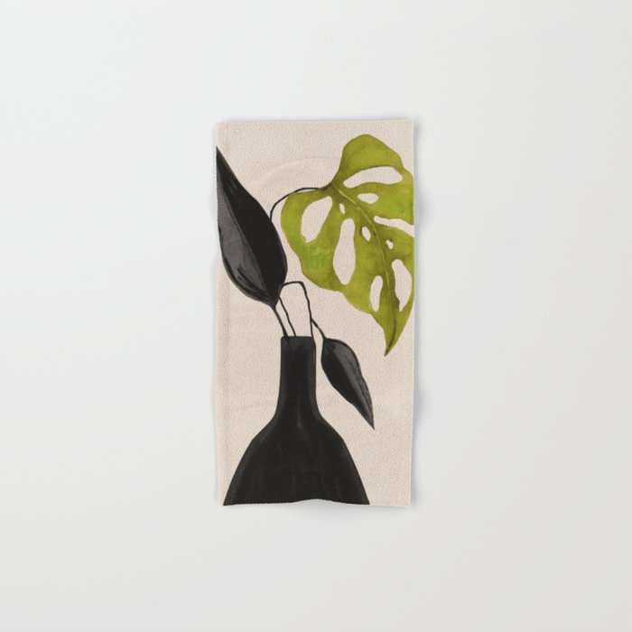 minimal plant 34 Bath Towel Gallery Image 1