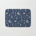 Pirate Play - Blue Bath Mat Gallery Image 1