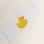 Yellow rubber duck Yoga Mat Gallery Image 1