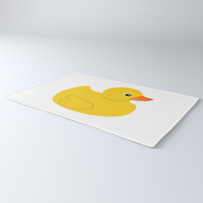 Yellow rubber duck Rug Gallery Image 3