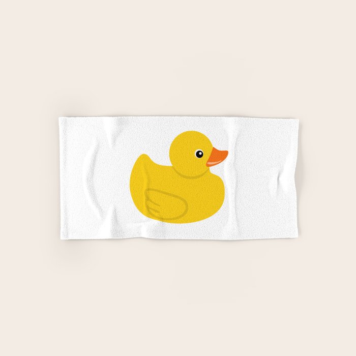 Yellow rubber duck Bath Towel Gallery Image 1