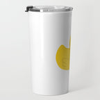 Yellow rubber duck Travel Mug Gallery Image 3