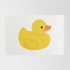 Yellow rubber duck Rug Gallery Image 2