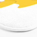 Yellow rubber duck Bath Mat Gallery Image 3