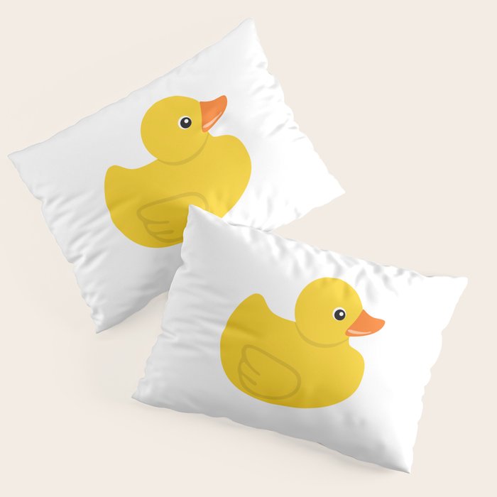 Yellow rubber duck Pillow Sham Gallery Image 3