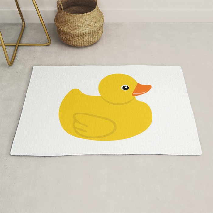 Yellow rubber duck Rug Gallery Image 1