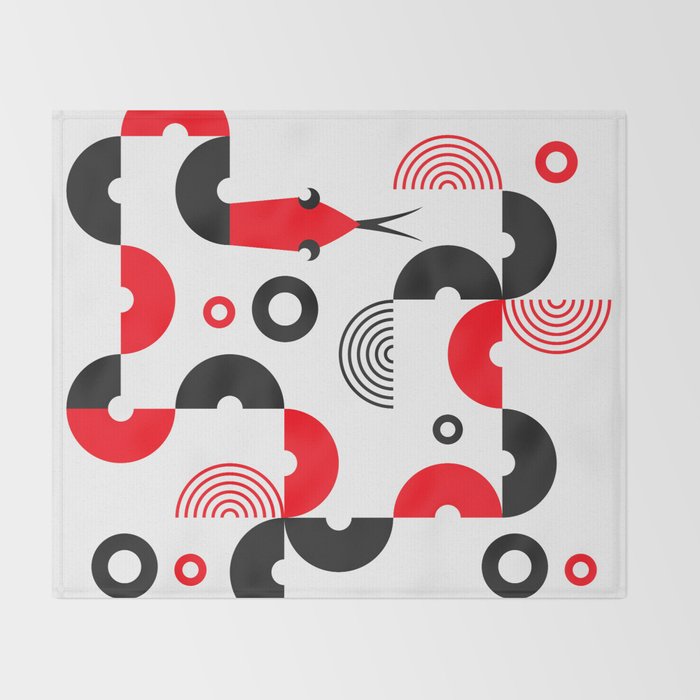 Fun Snake Throw Blanket Gallery Image 2