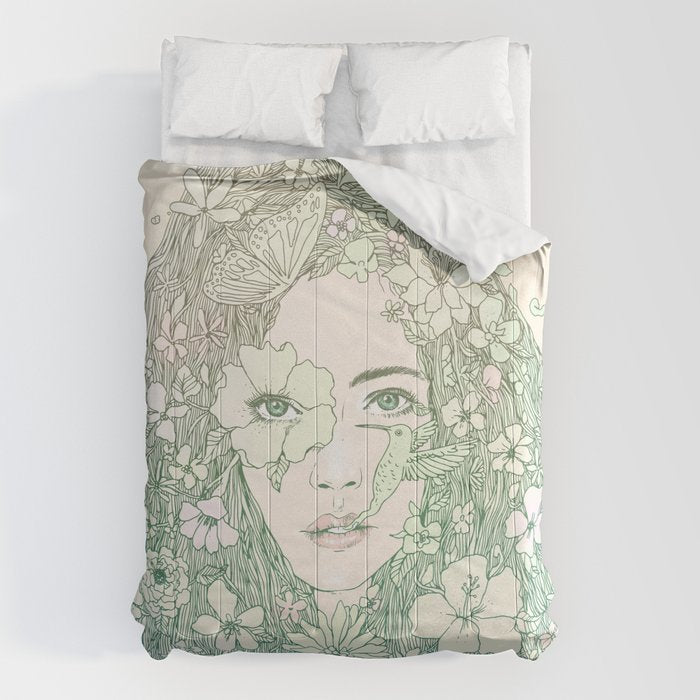 Life is Growing On Me Comforter Gallery Image 1