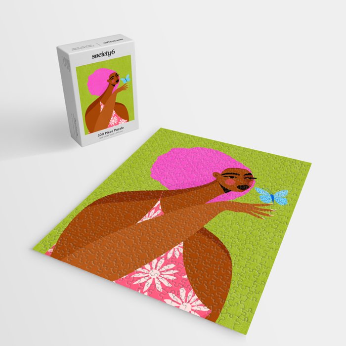 Butterfly Chats Jigsaw Puzzle Gallery Image 2