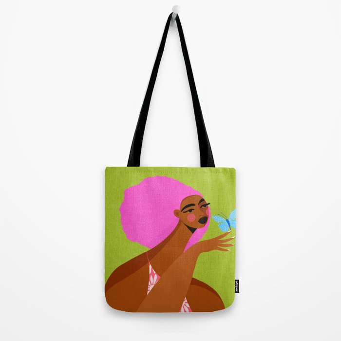 Butterfly Chats Tote Bag Gallery Image 2