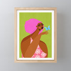 Butterfly Chats Mini Art Print Gallery Image 1