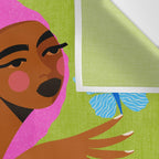 Butterfly Chats Wall Tapestry Gallery Image 3