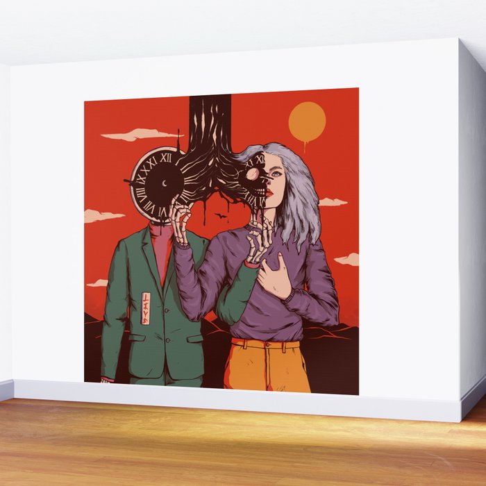 Shared Time Wall Mural Gallery Image 2