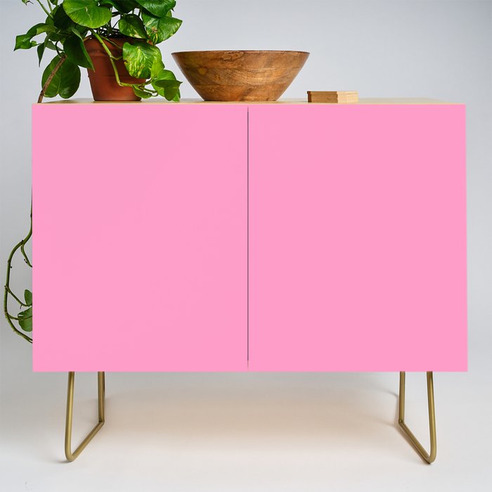 Cheerful Pink Solid Color Credenza Gallery Image 1
