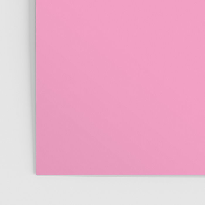 Cheerful Pink Solid Color Poster Gallery Image 3