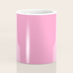 Cheerful Pink Solid Color Coffee Mug Gallery Image 4