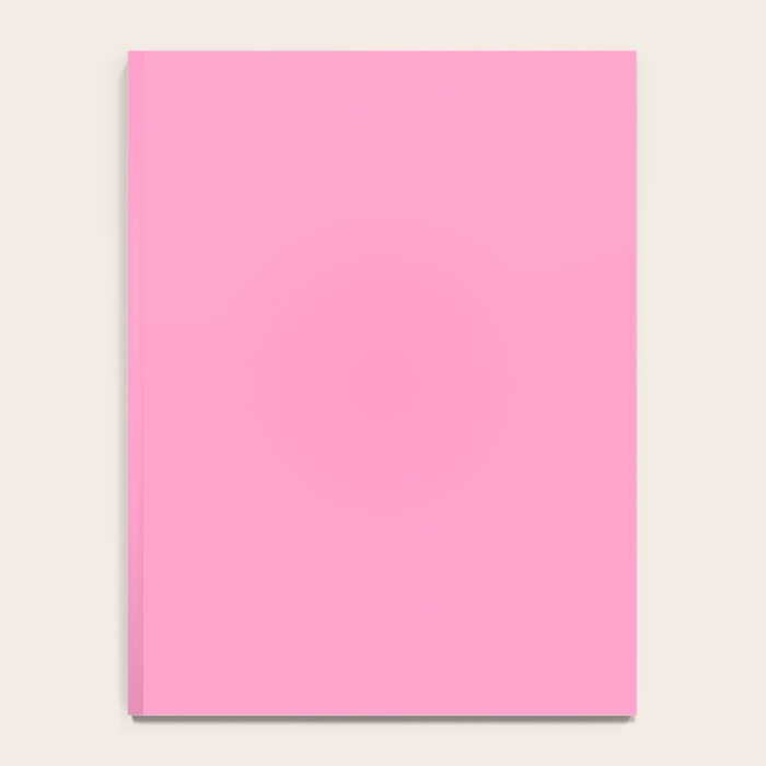 Cheerful Pink Solid Color Notebook Gallery Image 4